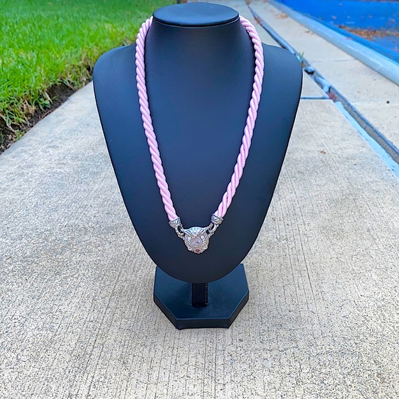 Judith Ripka Jewelry - Judith Ripka Sterling Pink Topaz Necklace